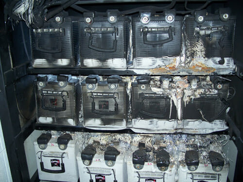 Failed UPS Batteries