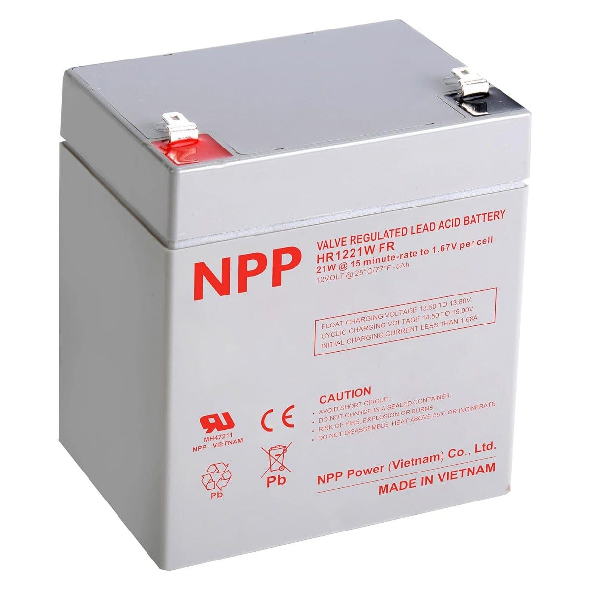 NPP hr1221w-fr battery