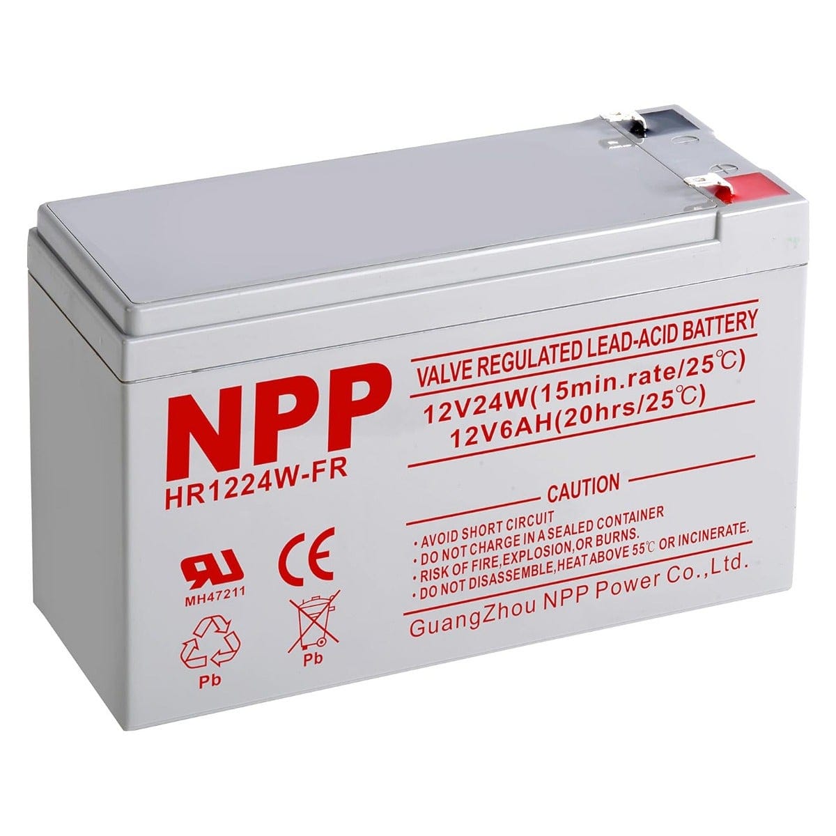 NPP hr1224w-fr battery